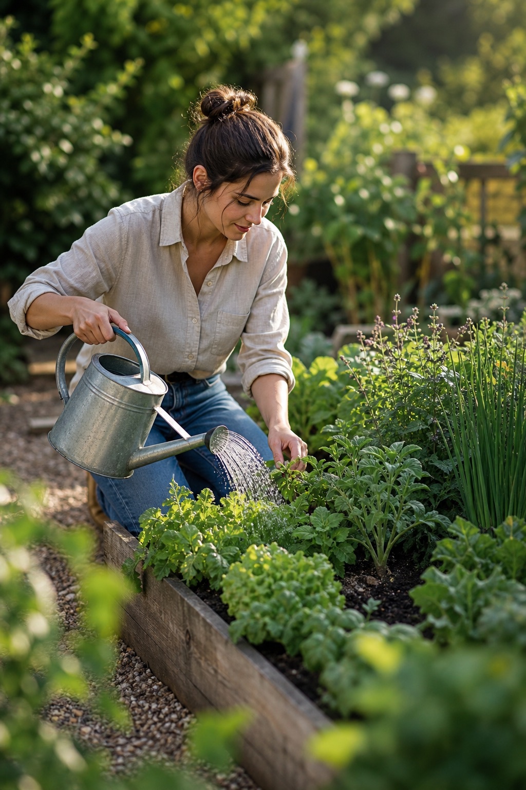 Gardening routine